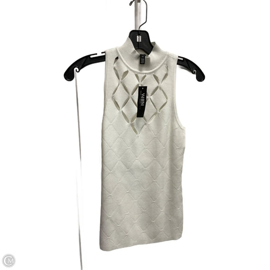 Top Sleeveless By White House Black Market In White, Size: Xs