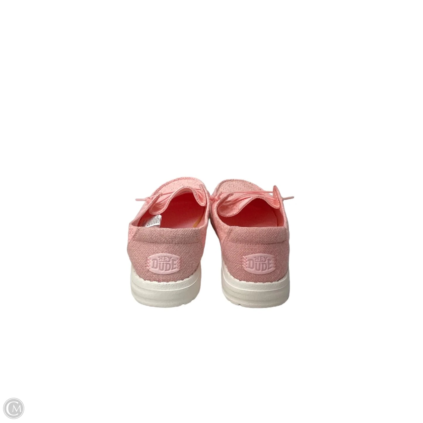 Shoes Flats By Hey Dude In Pink, Size: 8
