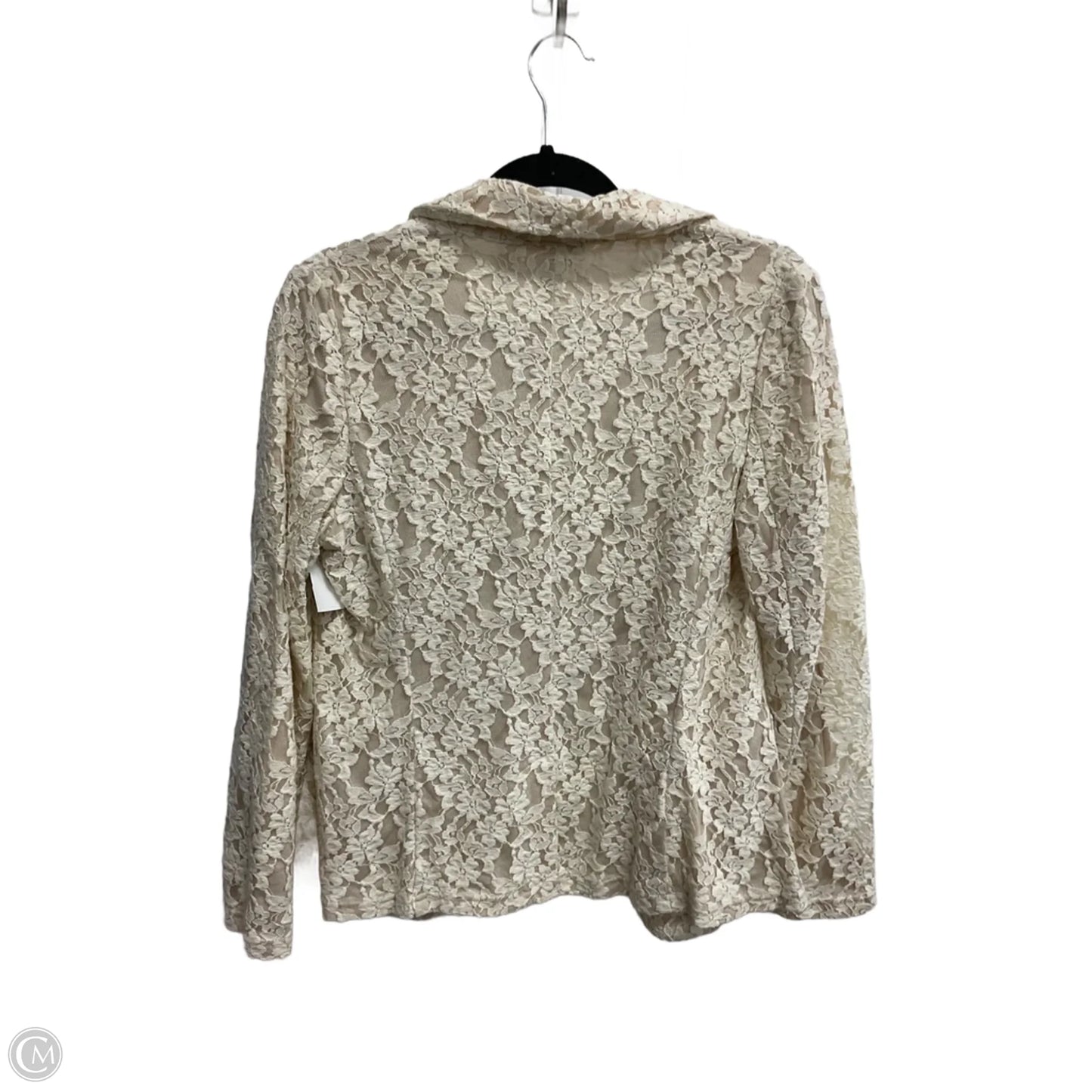 Blazer By Chicos In Cream, Size: M