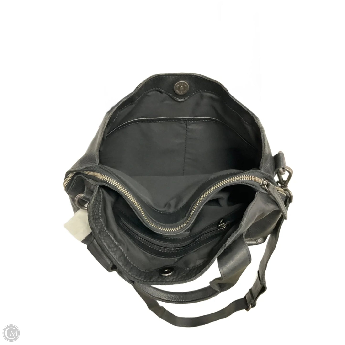 Handbag Leather By Cmc, Size: Medium