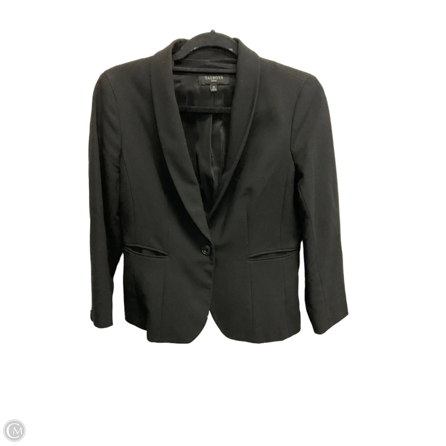 Blazer By Talbots In Black, Size: Sp