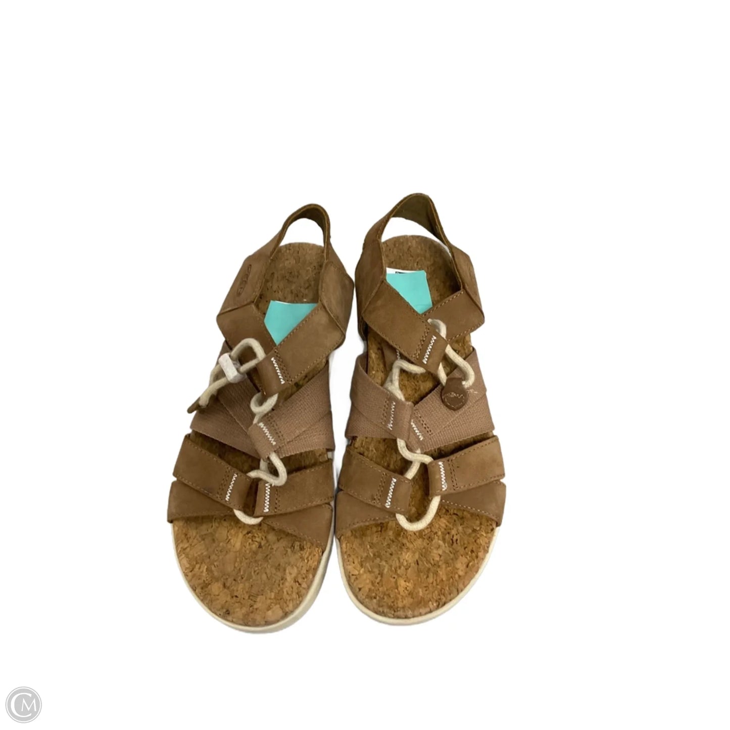 Sandals Flats By Keen In Brown, Size: 9