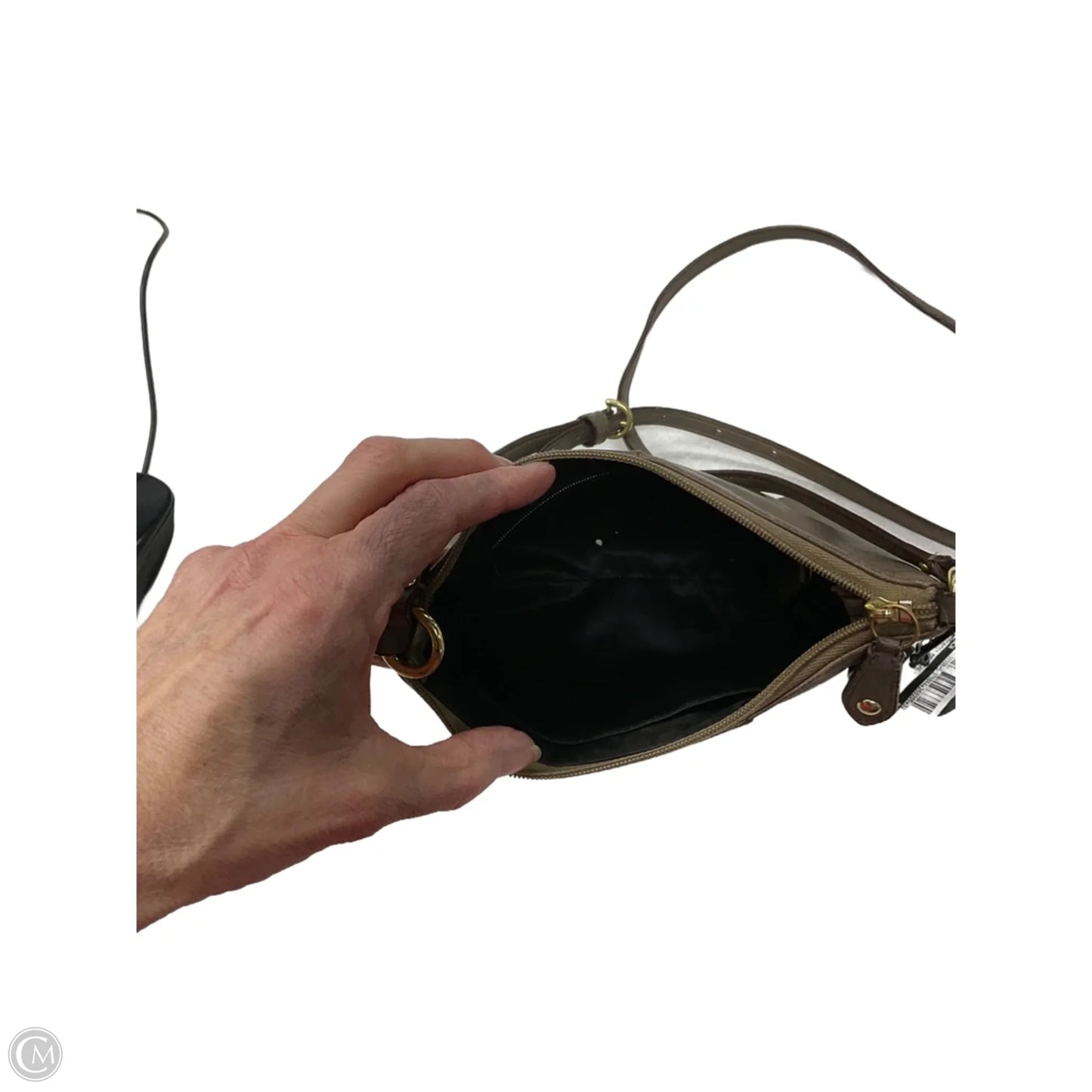 Crossbody Designer By Coach, Size: Small