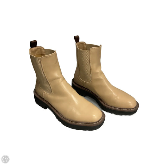 Boots Combat By Clothes Mentor In Tan, Size: 9