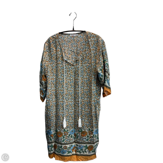 Dress Casual Midi By Clothes Mentor In Multi-colored, Size: M