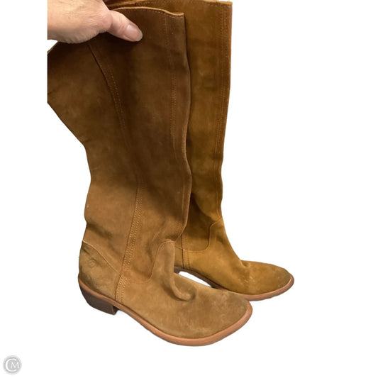 Boots Mid-calf Flats By Bronx And Banco In Brown, Size: 8.5