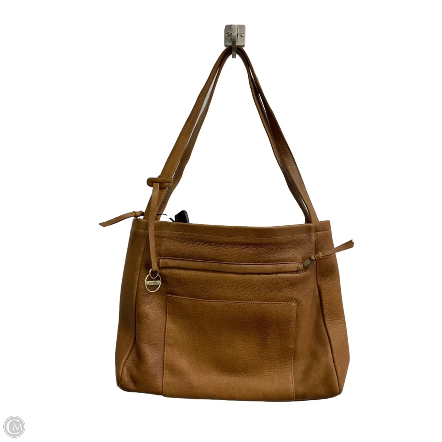 Tote Leather By Lodis, Size: Medium