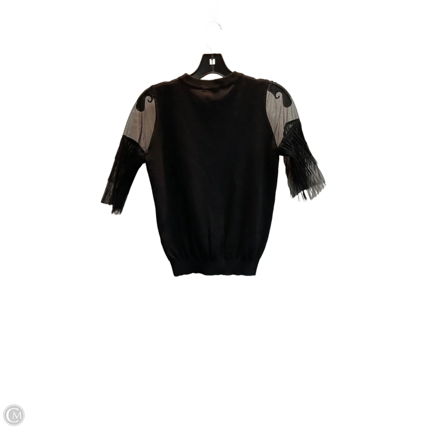 Top Short Sleeve By Thml In Black, Size: Xs