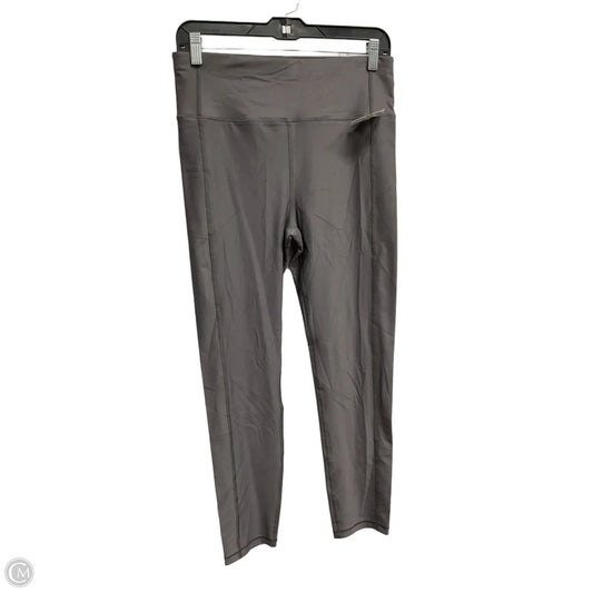 Athletic Leggings By Sweaty Betty In Grey, Size: L