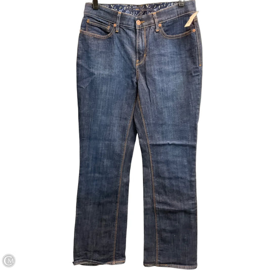 Jeans Boot Cut By Levis In Blue Denim, Size: 8