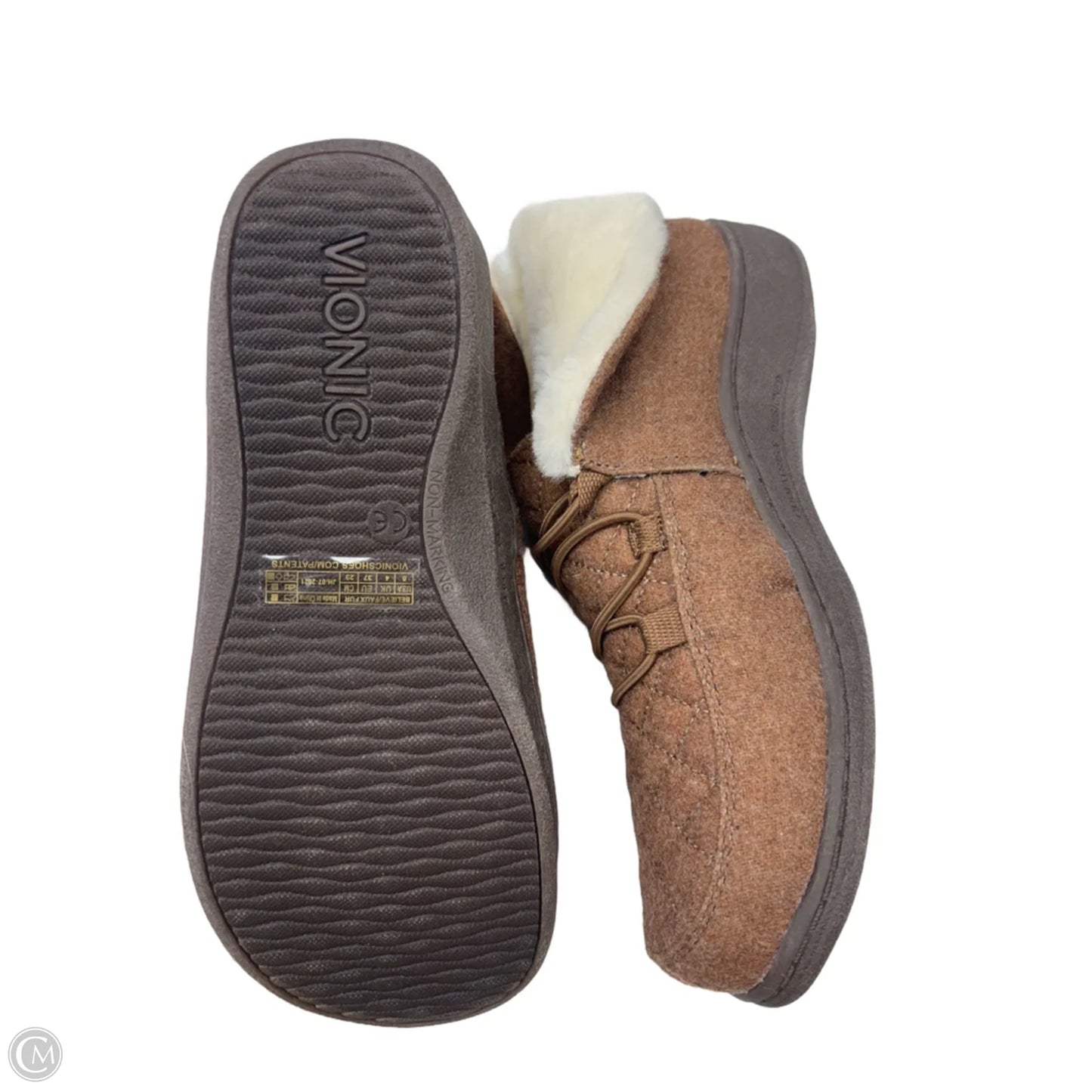 Slippers By Vionic In Brown, Size: 6