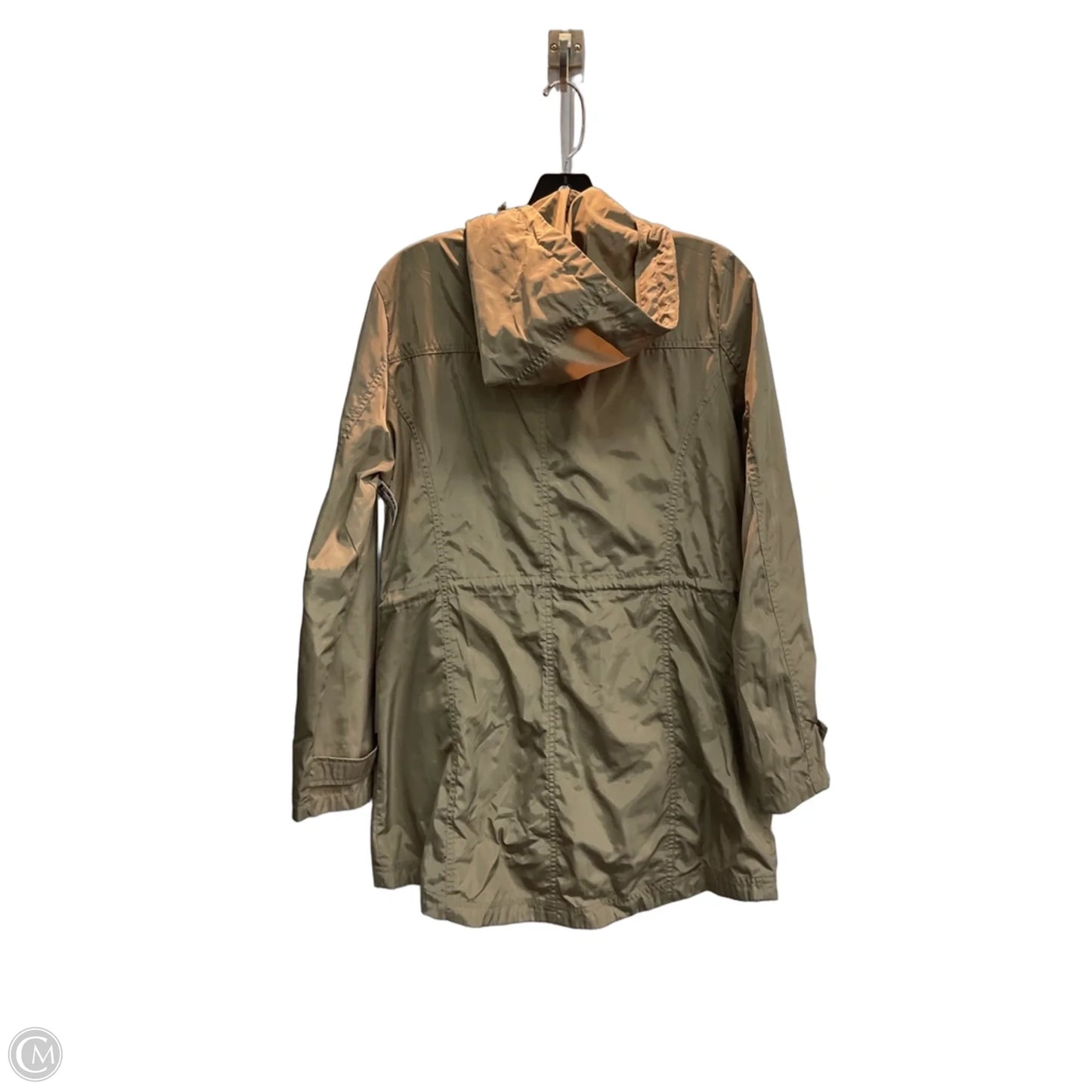Jacket Windbreaker By Michael By Michael Kors In Tan, Size: M