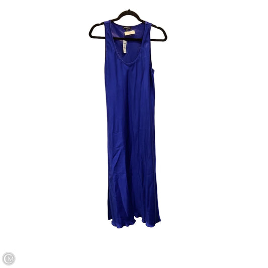 Dress Party Long By Express In Blue, Size: M