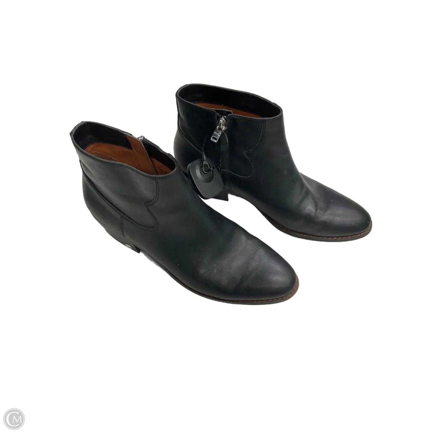 Boots Designer By Coach In Black, Size: 8.5