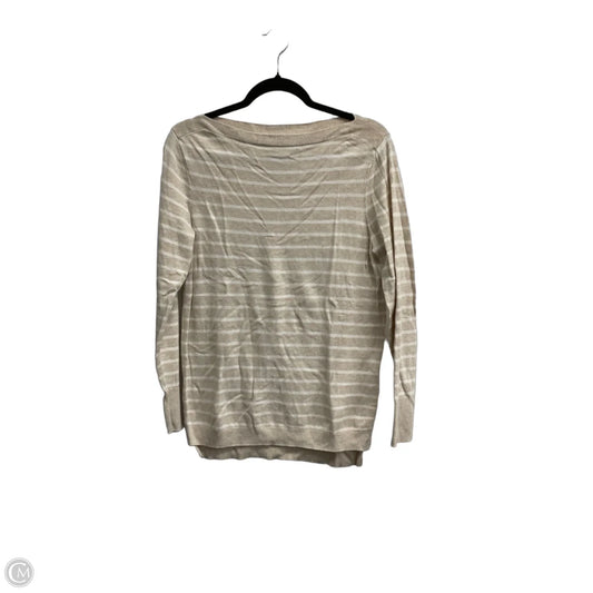 Top Long Sleeve By J. Crew In Striped Pattern, Size: M
