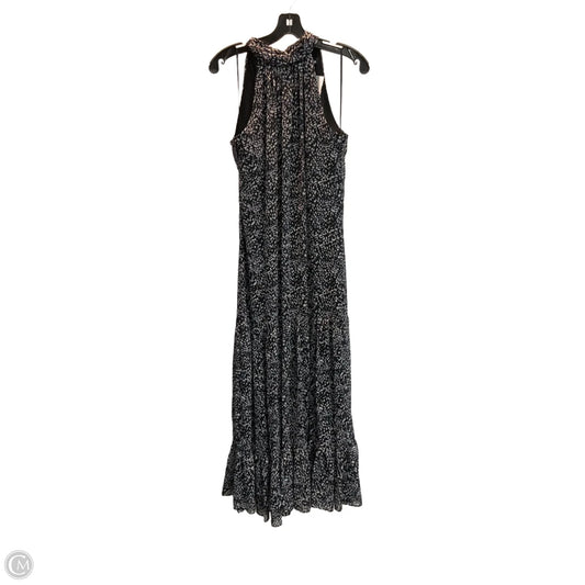 Dress Party Long By Express In Black & Blue, Size: S