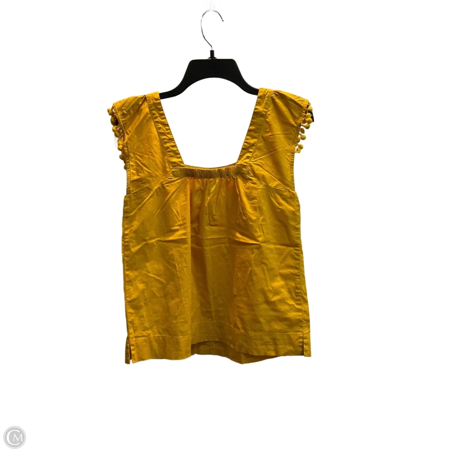 Top Sleeveless By J. Crew In Yellow, Size: Xs