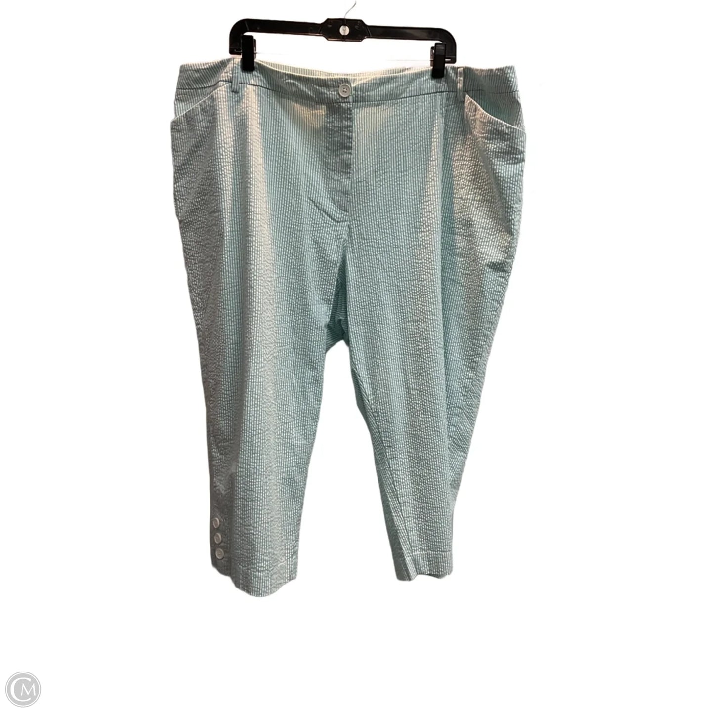 Pants Dress By Talbots In Striped Pattern, Size: 24