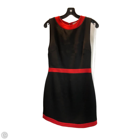 Dress Designer By Alice + Olivia In Black & Red, Size: M