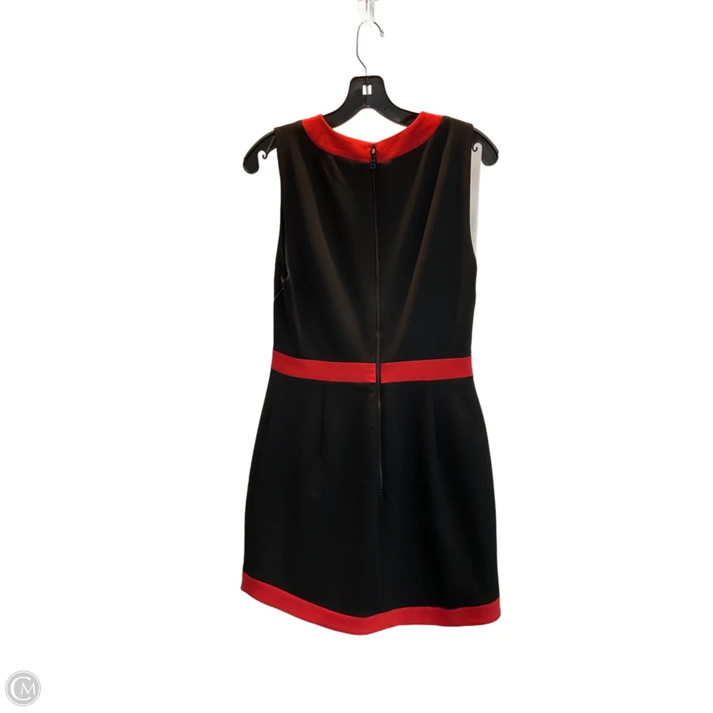 Dress Designer By Alice + Olivia In Black & Red, Size: M