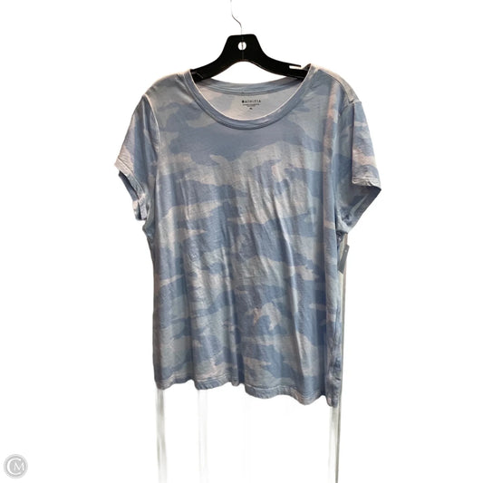 Top Short Sleeve Basic By Athleta In Camouflage Print, Size: Xl
