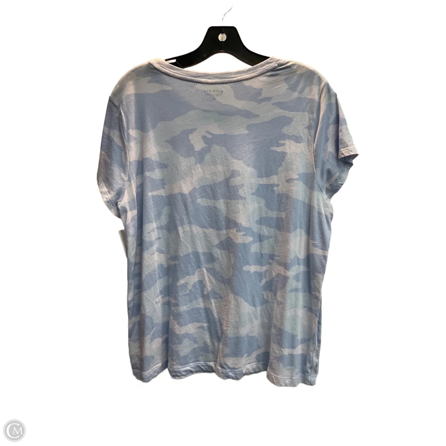 Top Short Sleeve Basic By Athleta In Camouflage Print, Size: Xl