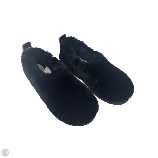 Slippers Designer By Ugg In Black, Size: 8