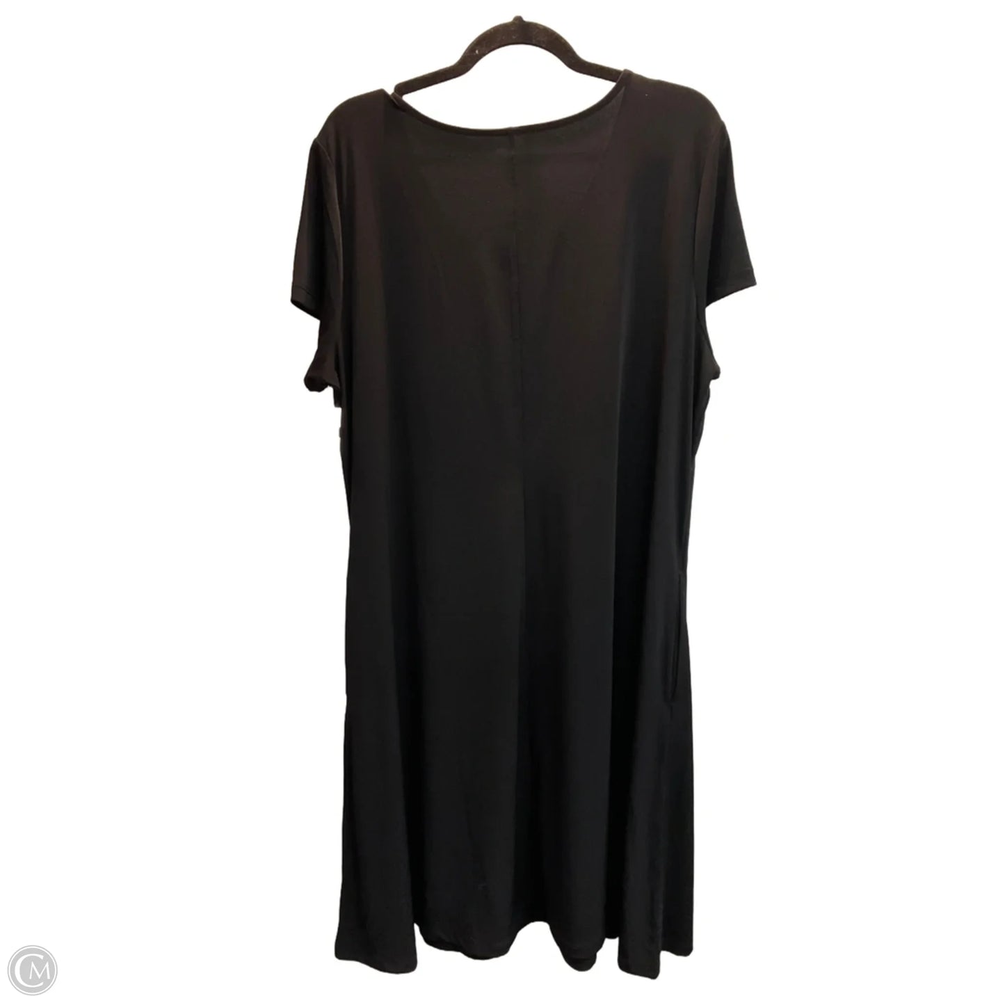 Dress Casual Short By Susan Graver In Black, Size: Xl