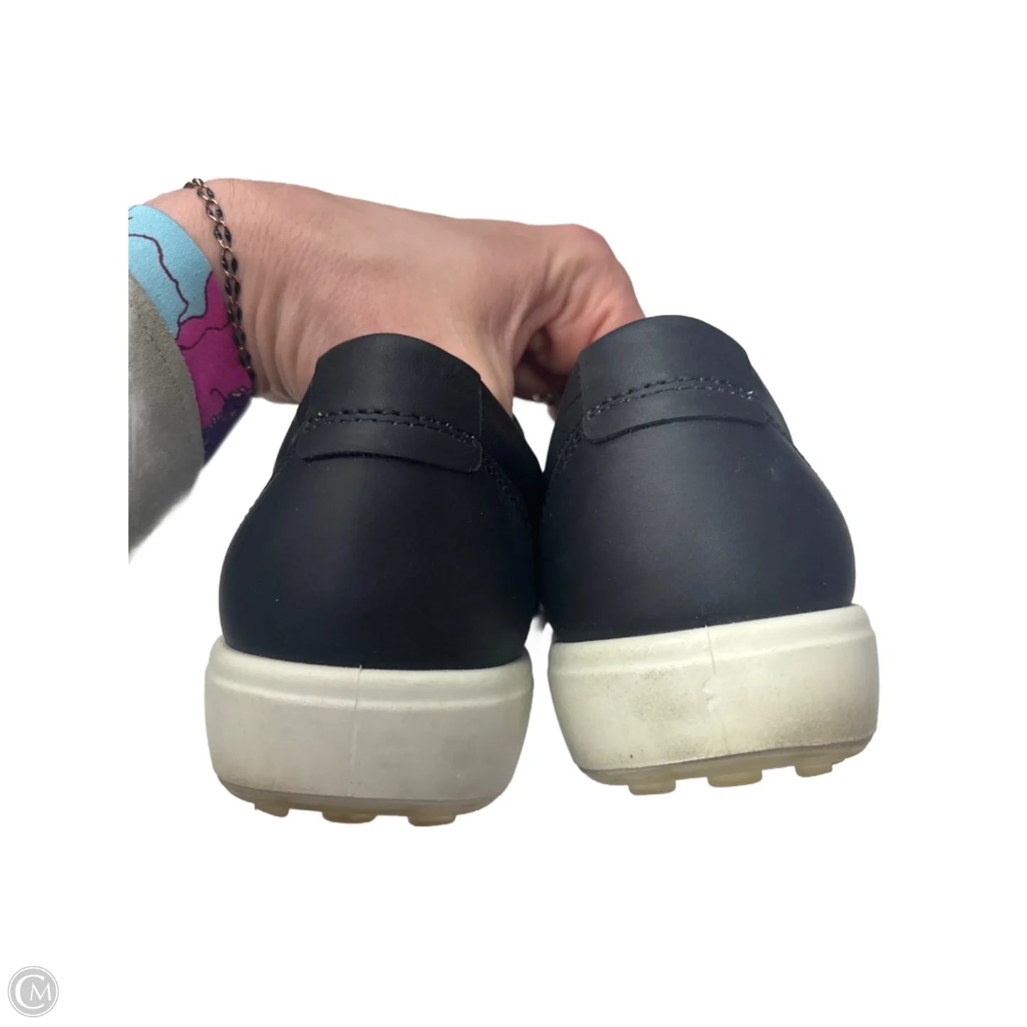 Shoes Flats By Ecco In Black, Size: 7.5