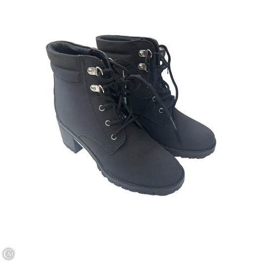Boots Ankle Heels By Maurices In Black, Size: 6.5