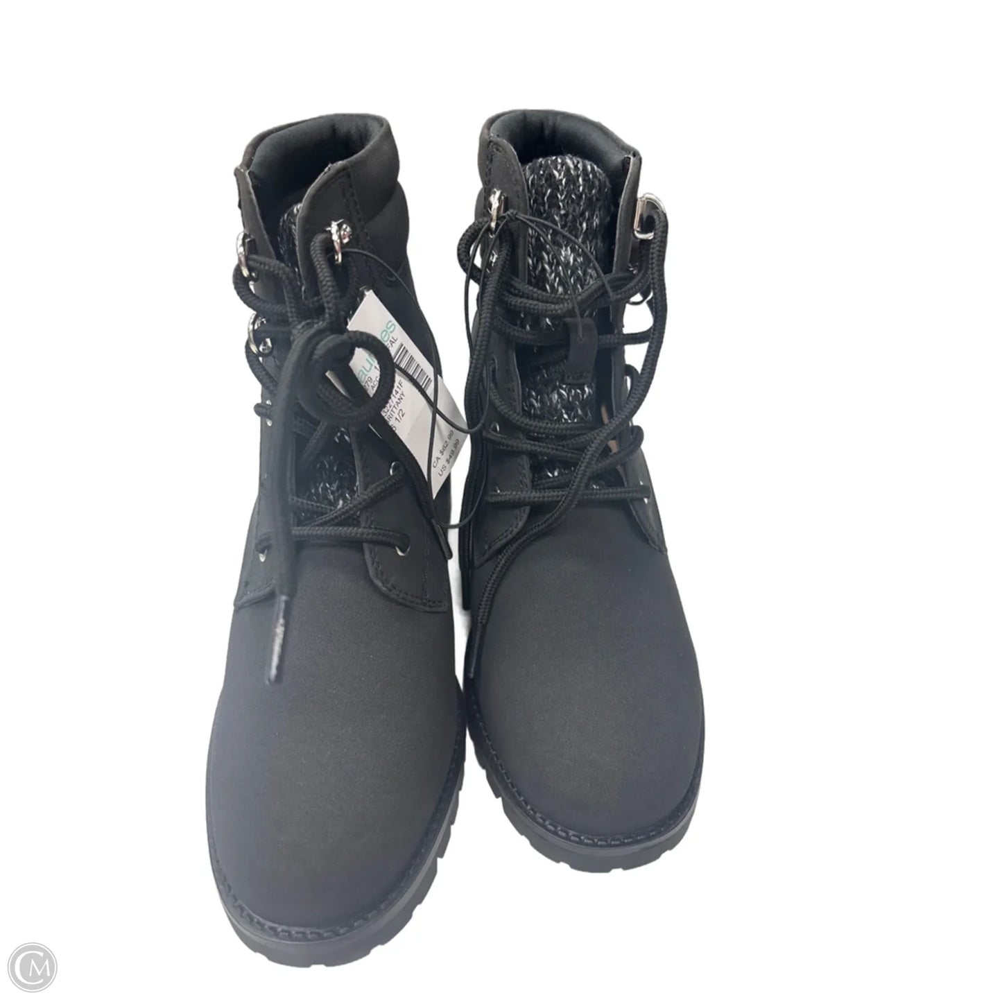 Boots Ankle Heels By Maurices In Black, Size: 6.5