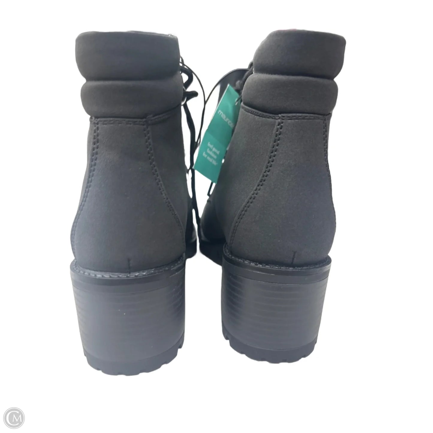 Boots Ankle Heels By Maurices In Black, Size: 6.5