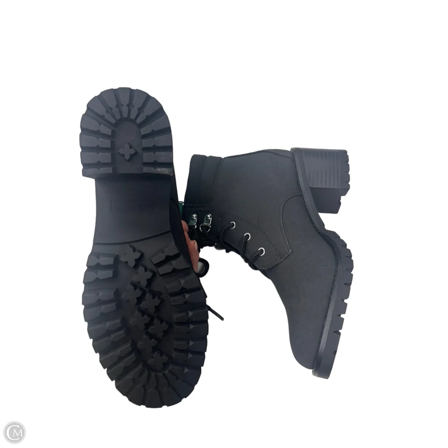 Boots Ankle Heels By Maurices In Black, Size: 6.5