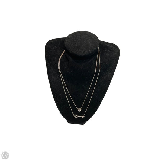 Sterling Silver Necklace Layered By Clothes Mentor