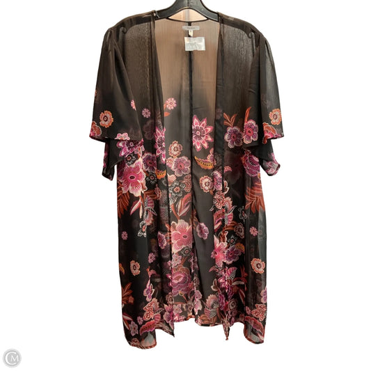 Kimono By Maurices In Floral Print, Size: L