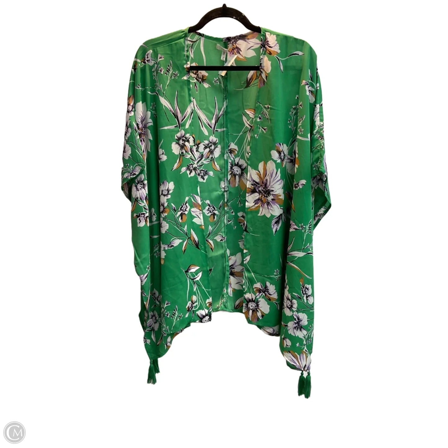 Kimono By Maurices In Green, Size: Osfm