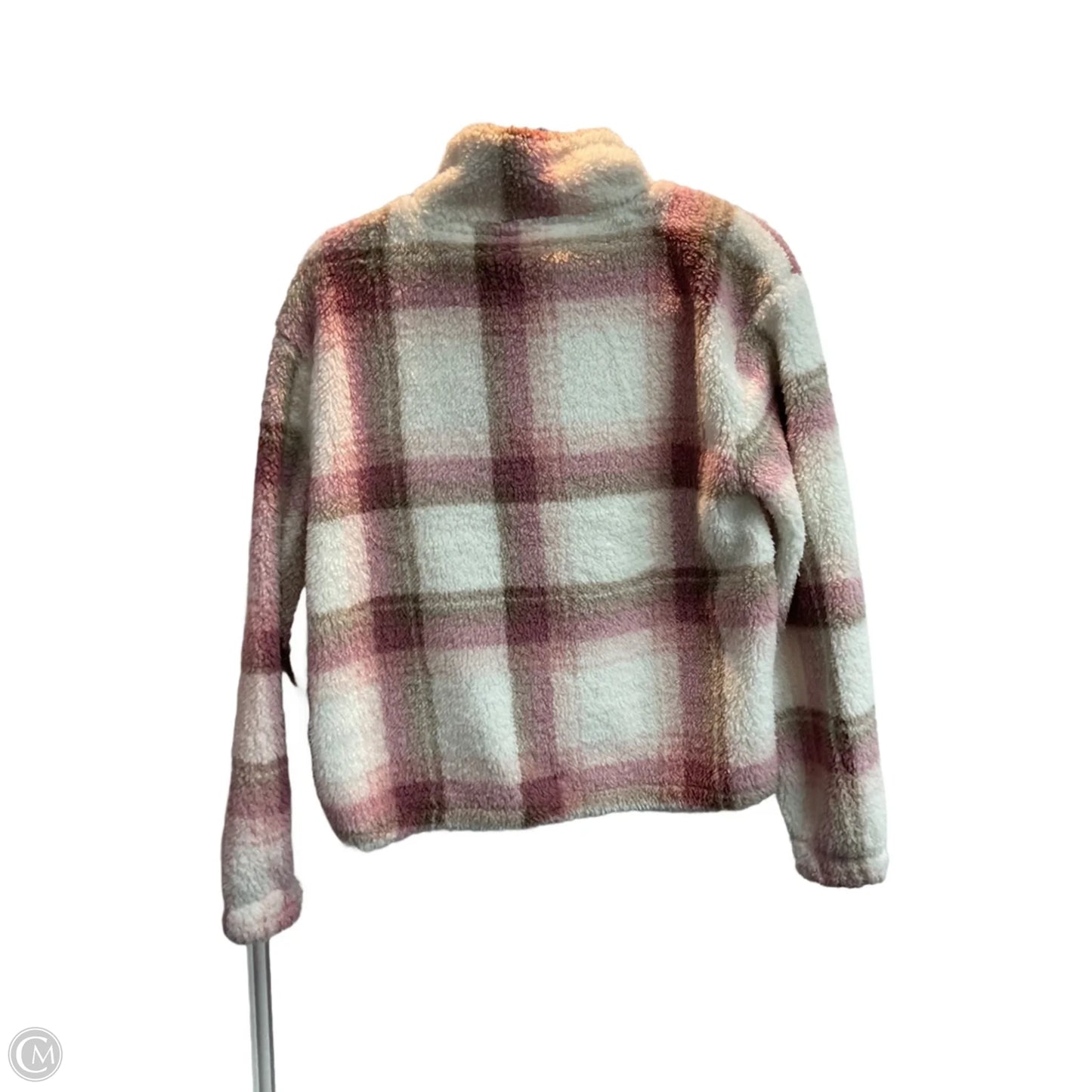 Athletic Fleece By No Boundaries In Plaid Pattern, Size: M