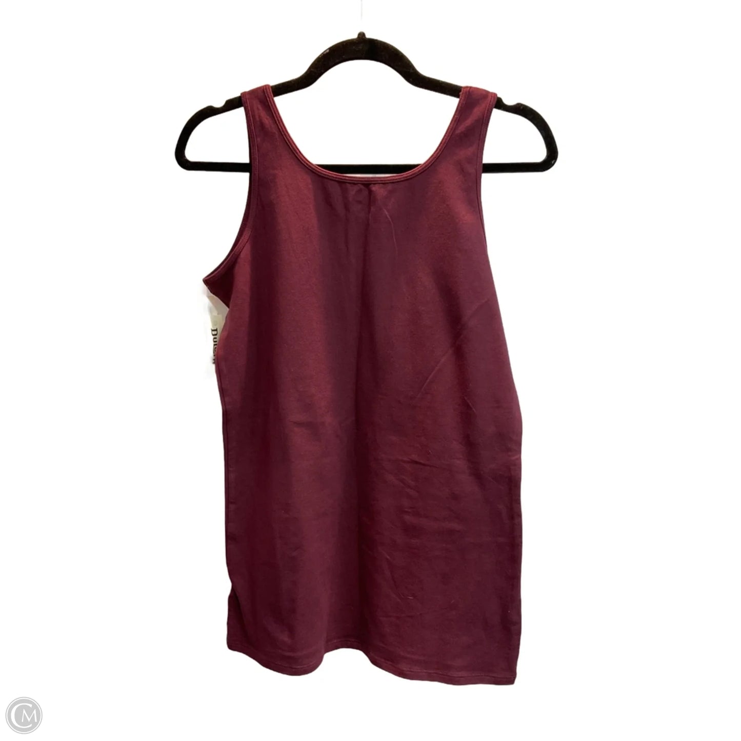 Tank Top By Duluth Trading In Maroon, Size: M
