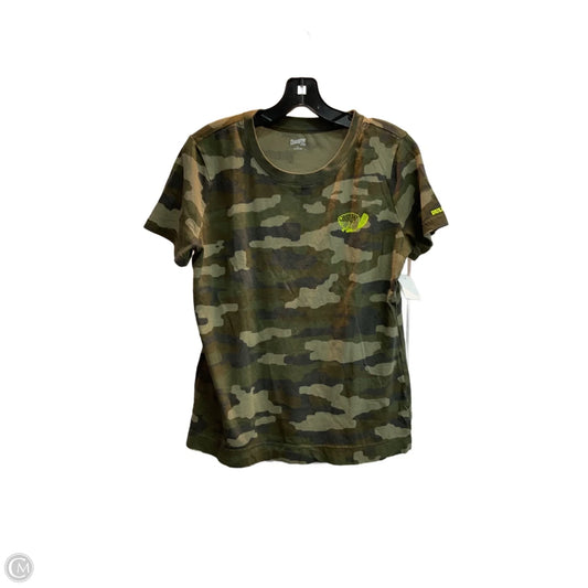 Top Short Sleeve Basic By Duluth Trading In Camouflage Print, Size: S