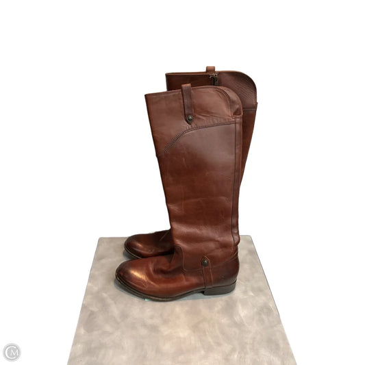 Boots Designer By Frye In Brown, Size: 8