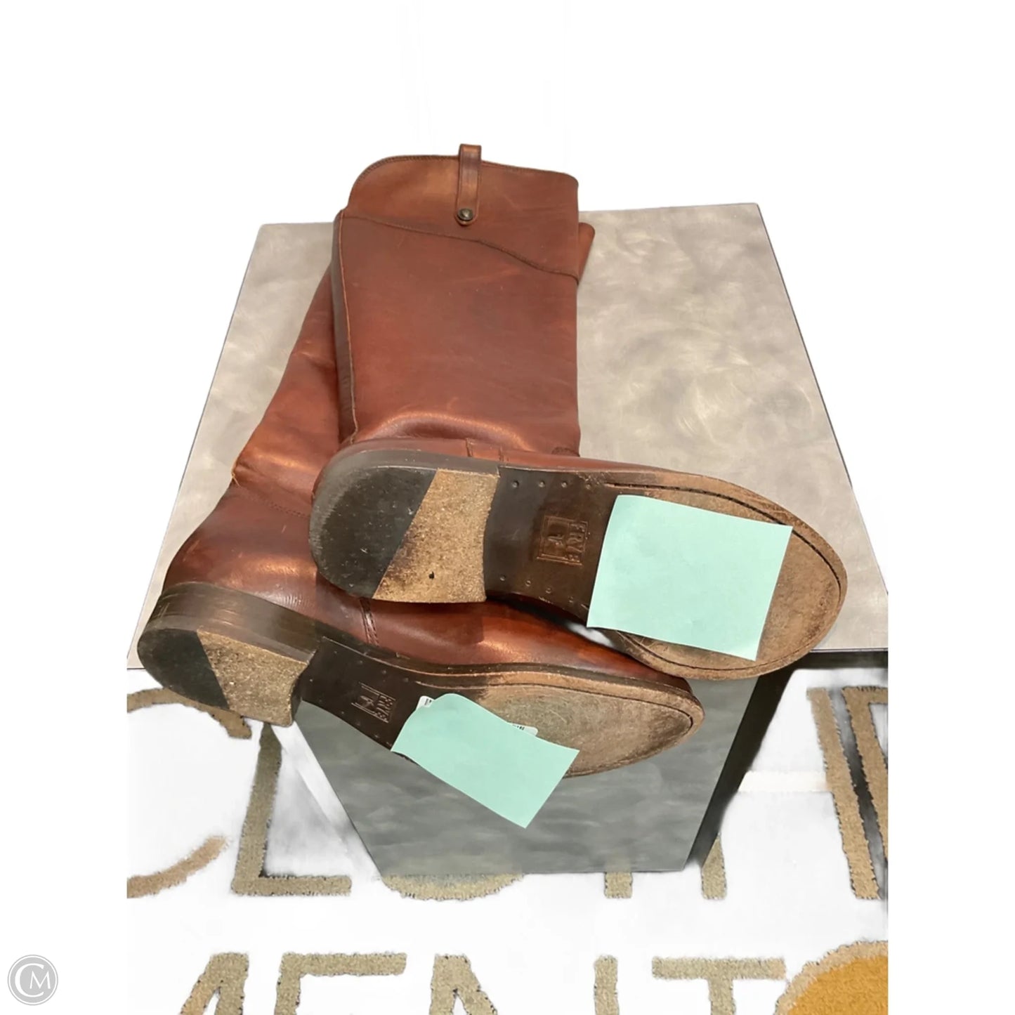 Boots Designer By Frye In Brown, Size: 8