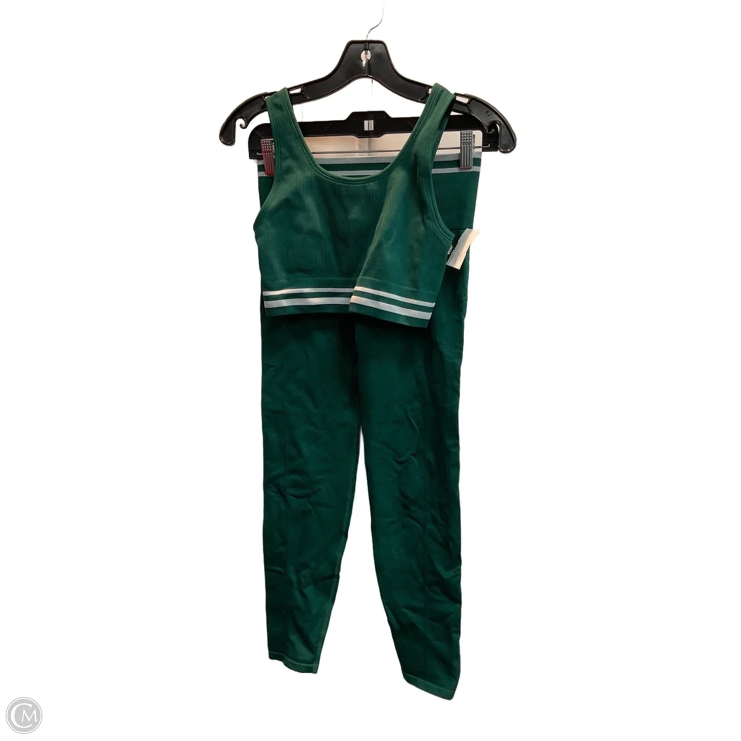 Athletic Pants 2pc By Clothes Mentor In Green, Size: M