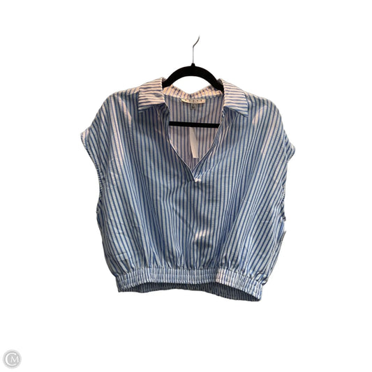 Top Short Sleeve By Hyfve In Striped Pattern, Size: Xl