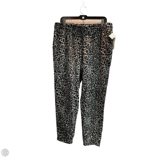 Pants Lounge By Ideology In Leopard Print, Size: L