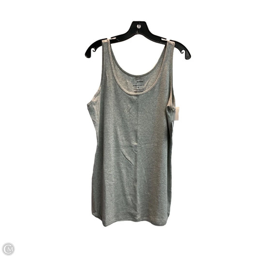 Tank Top By Sonoma In Grey, Size: Xl