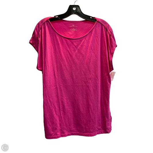 Top Sleeveless By Talbots In Pink, Size: Xl