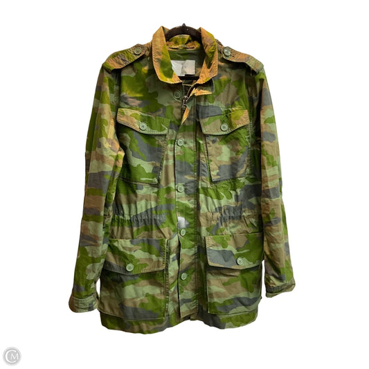 Jacket Utility By J. Crew In Camouflage Print, Size: Xl