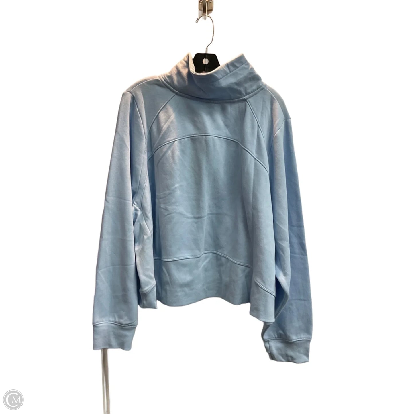 Athletic Sweatshirt Collar By All In Motion In Blue, Size: 3x