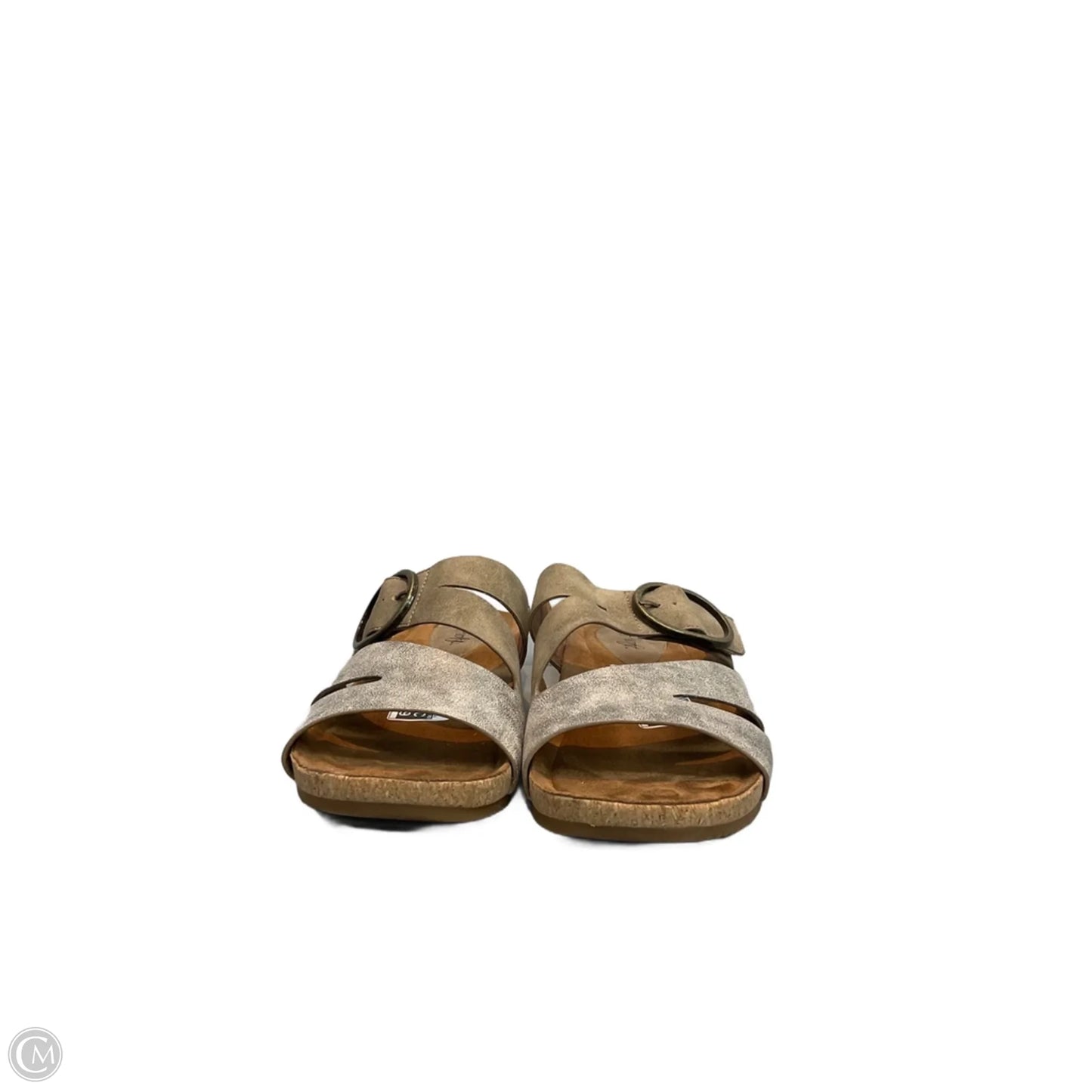 Sandals Flats By Sofft In Grey, Size: 10