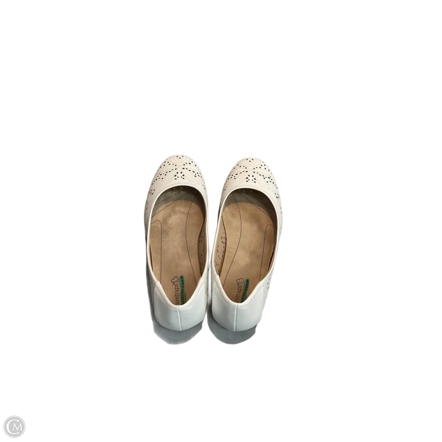 Shoes Flats By Bare Traps In White, Size: 10